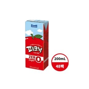 매일유업 피크닉 사과 제로 200ml 48개