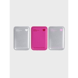 꼴라주바캉스 Logo Alphabet MagSafe Card Wallet (3type)