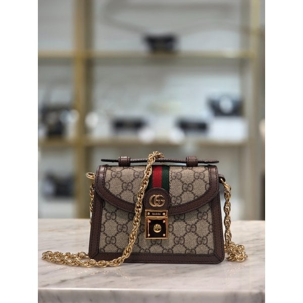 [시흥점] 여성 오피디아 GG 미니 솔더백 696180-96IWG-8745