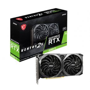 MSI 지포스 GeForce RTX 3060 Ti VENTUS 2X 8G OCV1 LHR 그래픽 보드 VD7798