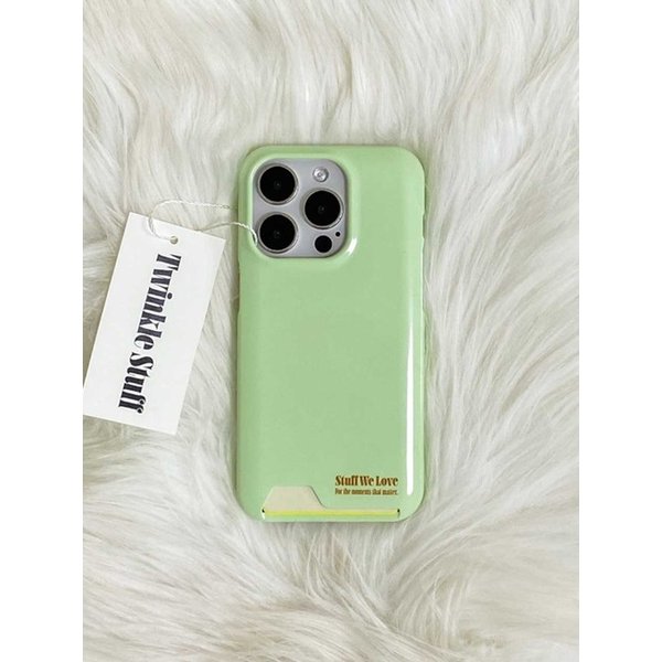 [카드포켓케이스] 스터프 아보카도