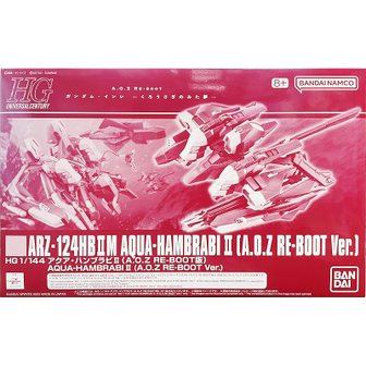  BANDAI HGUC 건담 인레 - 검은 토끼같은 꿈 1/144 아쿠아 함브라비