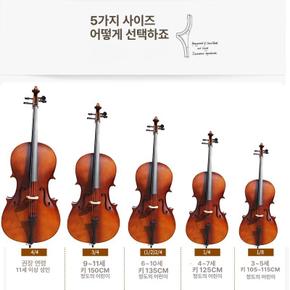 비올라 입문용 연습용 연습 바이올린 첼로송진 메탈케이스 진성뮤직