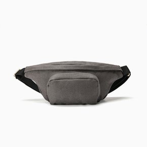 [LWL/엘더블유엘] WAISTBAG HERRINGBONE (웨이스트백 헤링본) Grey