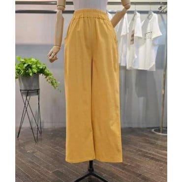 메종블랑쉬 턱 통팬츠 M252JSL551K