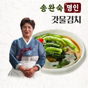  [명인김치] 송완숙 명인김치 갓물김치 3kg 국내산 당일생산