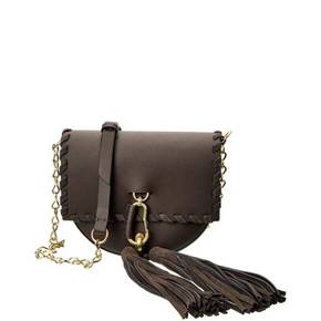 4867010 Zac Posen Belay Mini Leather  Suede Crossbody