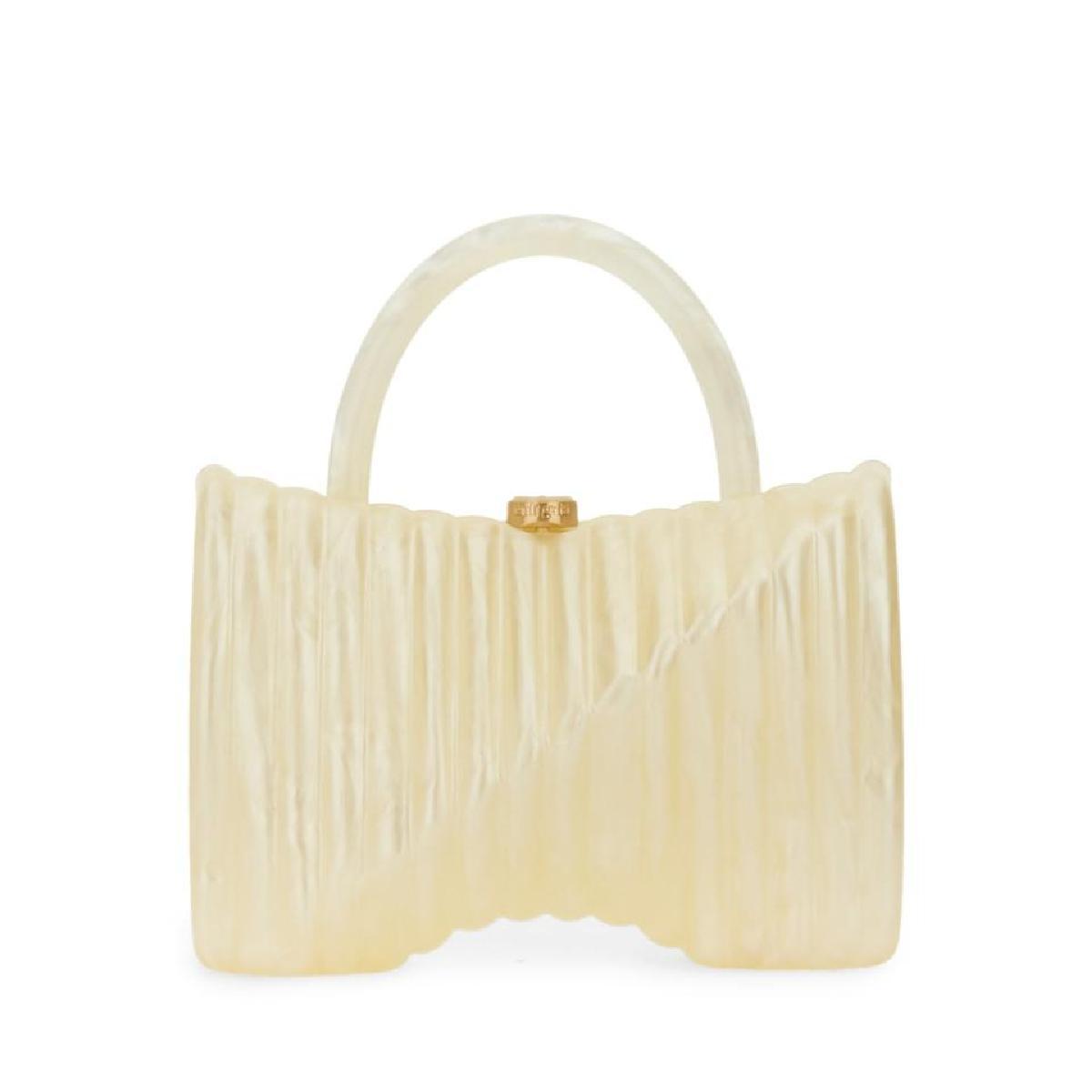 トートバッグ CULT GAIA SS25 (TH3653AC1889 IVORY) Cult Gaia Raffia Tote Bag | Neutrals | FARFETCH