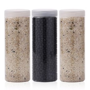 냉장고 ALL 원형 보관용기 1000ml (대) X 3개입