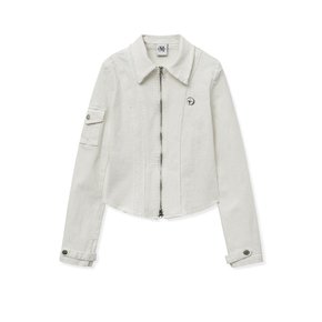 cut line jacket (ivory)