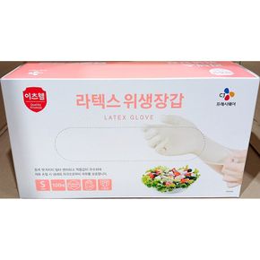 (아이보리 소 100입)이츠웰 라텍스 장갑/위생/쉐프/셰프/주방/요리/염색/니트릴/의료/세프/청소/라덱스