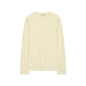 Shoulder Slit T-shirt in Yellow VW3SE254-52