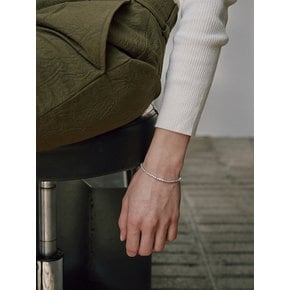 [925 silver] Huit.silver.69 / anse dew bracelet