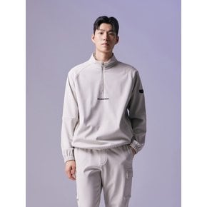 (남성) Brushed Back Woven Patched Half-Zip G4TAW26502BEX