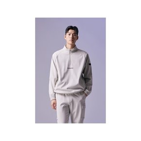 (남성) Brushed Back Woven Patched Half-Zip G4TAW26502BEX