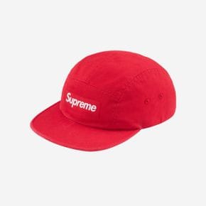 슈프림 워시드 치노 트윌 캠프캡 레드 Supreme Washed Chino Twill Camp Cap Red