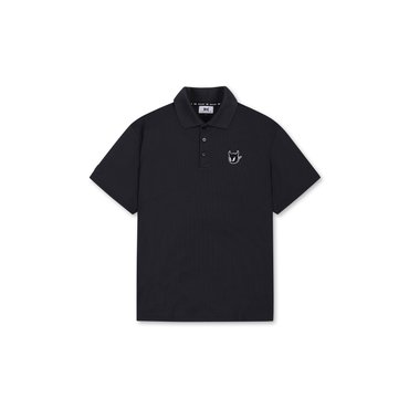 왁 (왁골프)[Exclusive] Men Signature Cooling SS Polo_WMTCM25908BKX