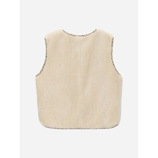 배색 바인딩 퍼 베스트_T258MVT341W