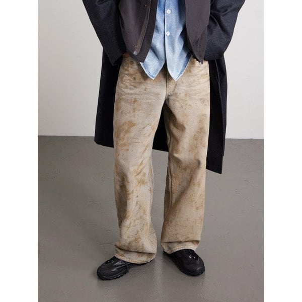 아워레가시 가브 가죽 트리밍 스웨이드 스니커즈 46376663162960512