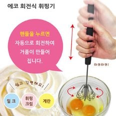 에코 회전식 휘핑거품기(0347-680)/휘핑크림