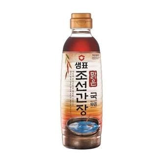  샘표 깊은맛 맑은조선간장 500ml x 4개