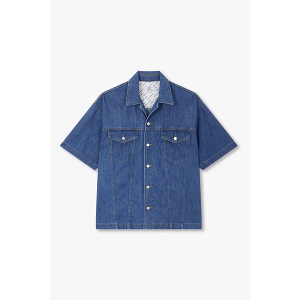 [MEN] 데님 트러커 셔켓 9155213551051
