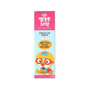 뽀로로 저불소치약 90g 혼합과일향 1개