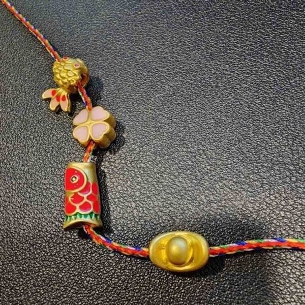 행운 기본 소품 펜던트 DIY 모던 참 염주 팔찌 만들기 (WFJDCFT)