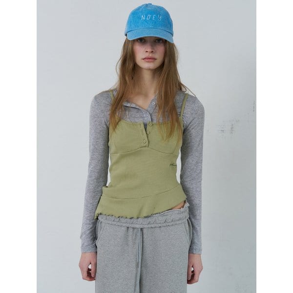 스윗 골지 슬리브리스(Olive)