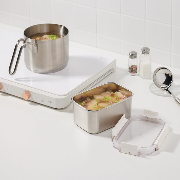 스테인리스 모듈러 밀폐용기 1.1L 화이트 J70N902109000