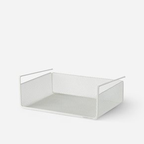 샘와이어 행잉바스켓 345 화이트