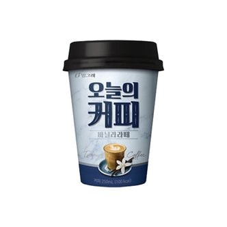 (주) 빙그레 [무료배송] 빙그레 오늘의커피 바닐라 라떼 250ml X 10개입