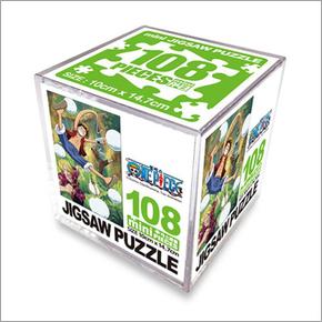 원피스 직소퍼즐 108PCS 미니 CUBE 구슬의 시련