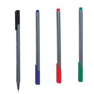  삼각 화인라이너펜 청 0.3 334-3 1자루 STAEDTLER