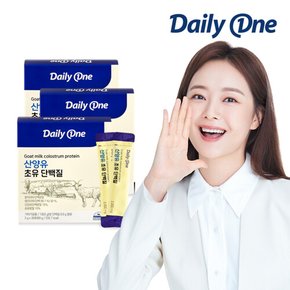 데일리원 산양유 초유 단백질 2000mg X 30포 3통