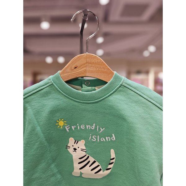 [파주점] ](GN)  애니멀 루즈핏 스웨트 셔츠   4511433402