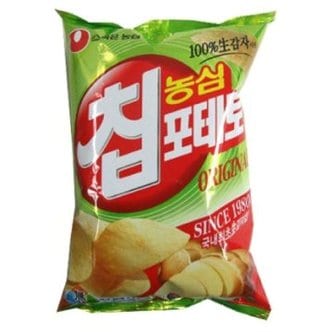  농심 포테토칩 오리지날 125g X 4개 (W93F5F2)