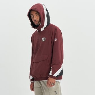 NFL [본사직영]엔에프엘 F223MAN141 블리츠 아노락 BURGUNDY