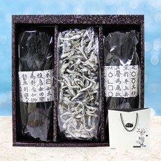 부산 기장 특상품 바다내음 선물세트 2호(미역150g,다시마120g,대멸400g)