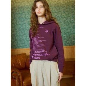 SONNET 18 HOODIE (STANDARD) / grape