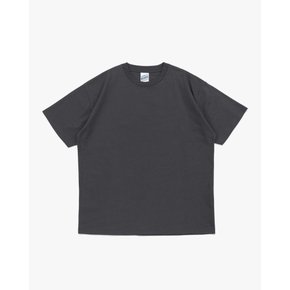 비캔버스 18수 반팔 라운드 차콜