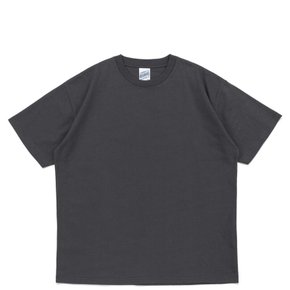 비캔버스 18수 반팔 라운드 차콜