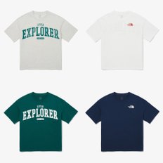 NT7UQ07 키즈 익스플로러 숏슬리브 라운드티 KS EXPLORER S/S R/TEE