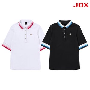 JDX_골프 [JDX] [정가:178,000원] 여성 와플 요꼬에리 2종택1 (X4TST6584)