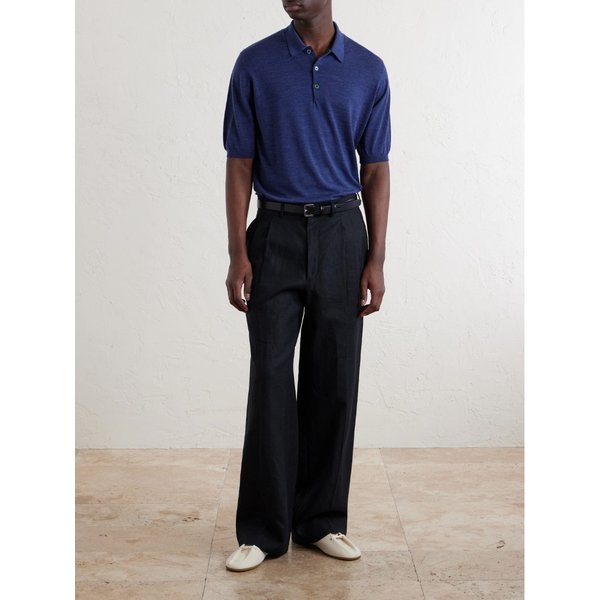 윌리엄 로키 버진 울 폴로 셔츠 46376663163060189