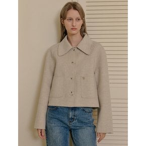 헤이즐 핸드메이드 울 자켓 / HAZEL HANDMADE WOOL JACKET_4colors