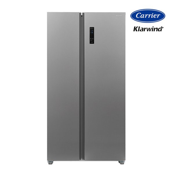 클라윈드 피트인 438리터 양문형 냉장고 KRNS438SPH1 실버메탈 방문설치