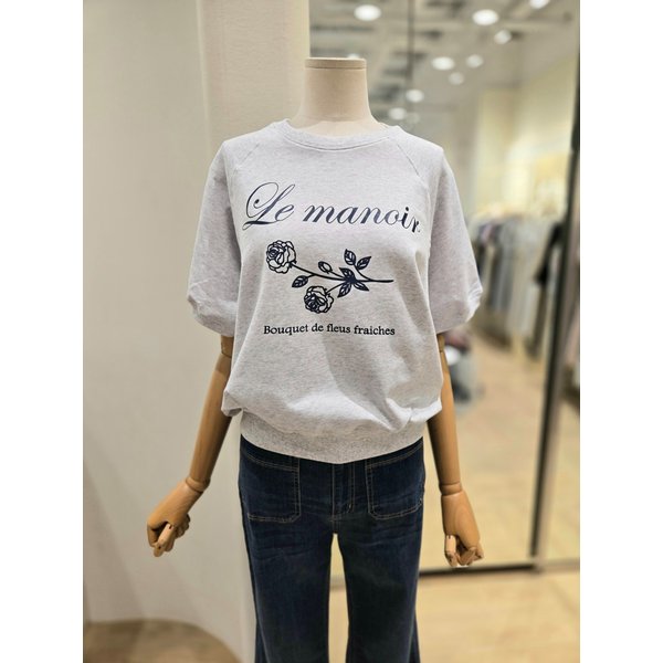 [부산점] 프린트 반팔 맨투맨티셔츠 (PR2CH00901)