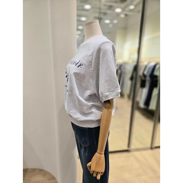 [부산점] 프린트 반팔 맨투맨티셔츠 (PR2CH00901)