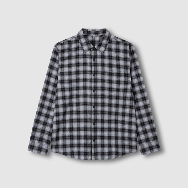 남 라이트 플란넬 체크 셔츠 J115403003084